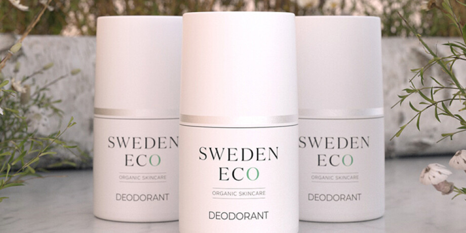 Sweden Eco organic skincare Deodorant - nytt varumärke och ny deodorant