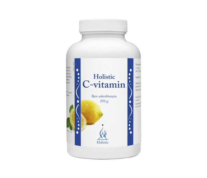Holistic C vitamin askorbinsyra 250g kuva