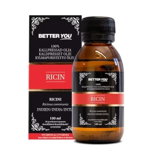 Risiiniöljy - kylmäpuristettu 100 ml kuva
