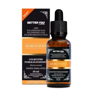 Porkkanansiemenöljy - kylmäpuristettu 30 ml kuva