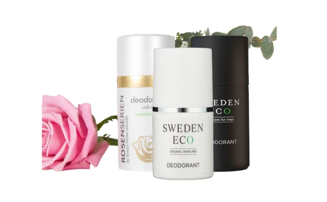 Rosenserien och Sweden eco deodoranterna 3