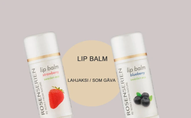 lip balm som gava